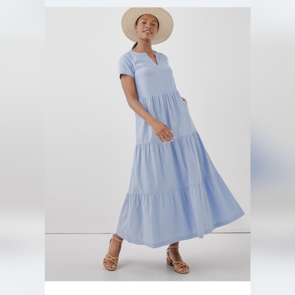 Blue sundress